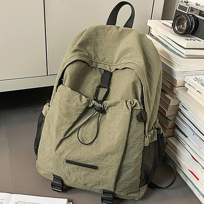 A Trendy and Simple Backpack for Couples A Lightweight Travel Bag with Large Capacity