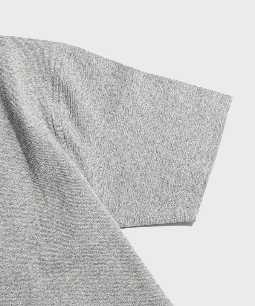Beulonseun 9Oz Usa Cotton Tubular Tee Gray