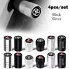4Pcs Car Wheel Tire Valve Stem Cap Auto Air Stem Cover Auto Accessories For TRD Corolla Camry Frontier Supra C-HR Hilux