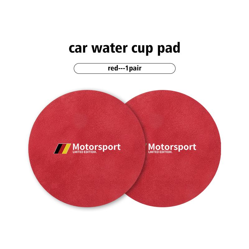 Car Interior Coasters Water Cup Slot Non-Slip Mat Shockproof Pad For BMW E84 E87 E90 E91 E92 E93 F10 F20 F30 F40 F15 F25 F26