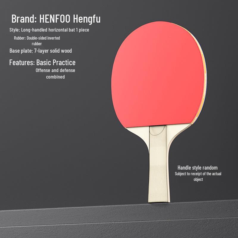 Hengfu 3-Star Table Tennis Racket Set for Beginner Students