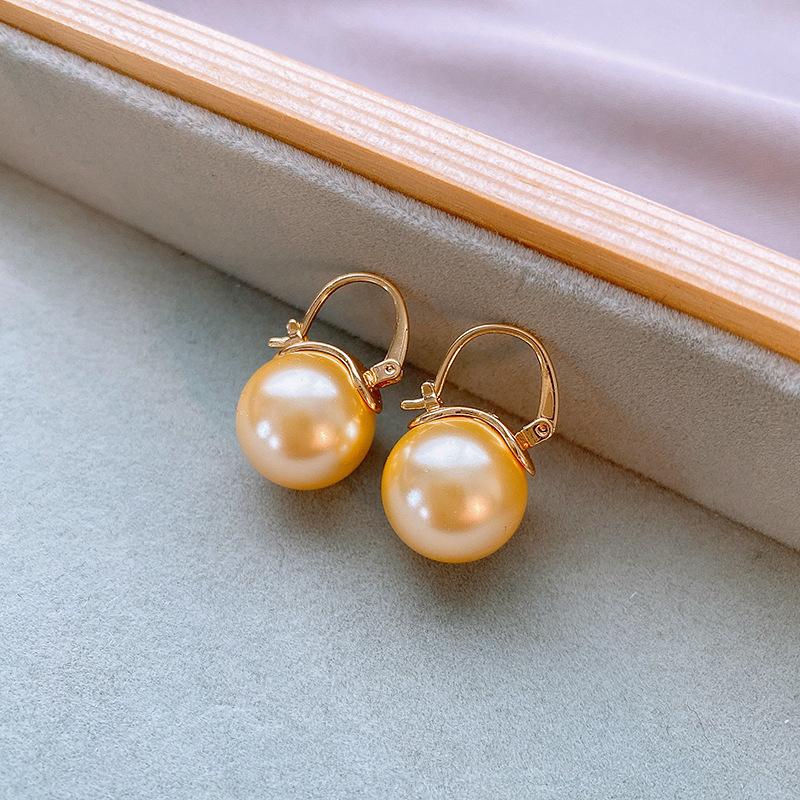 French sweet zircon butterfly flower fringed pearl stud earrings exquisite versatile earrings earrings women