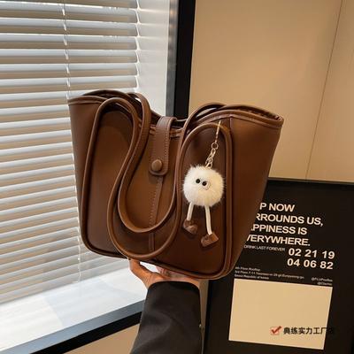Premium French Bag New Niche This Year Popular Shoulder Large Capacity Commuter Tote Bag Bucket Bag
