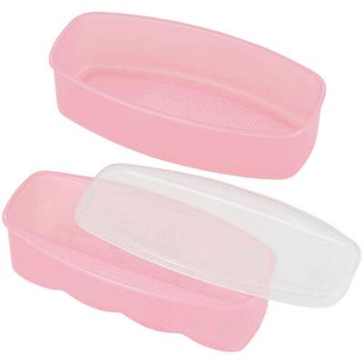 Tiger Crown Made In Japan You Can Make Pasta and Somen Noodles In the PC Pasta Warm Vegetables Pink Microwave. & No.3560