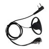 1Pcs K-head 2 Pin Walkie Talkie Headset Ear Hook Radio Accessory  Two Way Radio Accessory