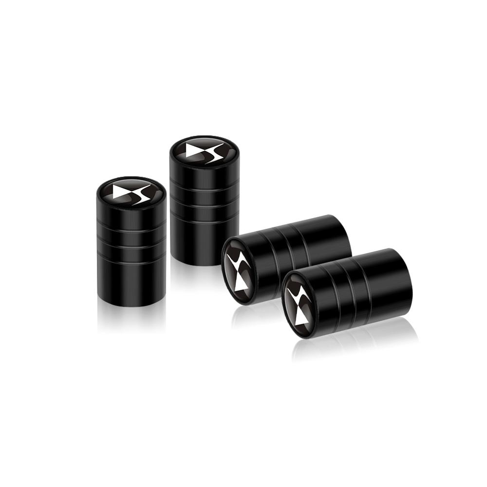 4PCS Car Styling 3D Metal Wheel Tire Valve Stem Caps Accessories For Citroen C3 C4 Grand Picasso C4L C5 C-ELYSEE Berlingo DS4 C1