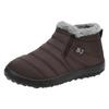 Winter Cotton Shoes for Men and Women with Fleece, Warm and Casual Cotton Shoes, Large-sized Casual Snow Boots for the Elderly