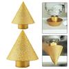 M10 Thread Diamond Chamfer Countersink Bits Cone Carve Polishing Grinding Wheel Grinding Wheel For Porcelain Tiles Cutter