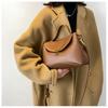IELGY Winter Bag Niche Design Fashionable All-Match Large-Capacity Lock Portable Shoulder Messenger Bag