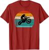 Dirt Bike Motocross Motorcycle Vintage Retro T-Shirt