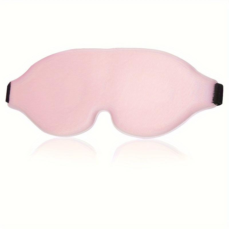 Antifaz de Dormir Contorneado, Ligero y Cómodo, Ideal Para Dormir Profundamente y Relajación, Cubreojos Suaves Ajustables Para Yoga, Viajes y Uso Diario