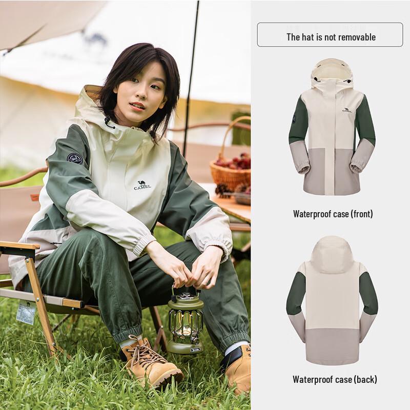 CAMEL Women's Panda Series Triple-Proof Jacket