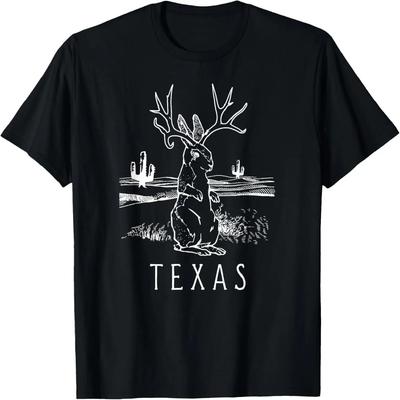 Texas Jackalope Cyrptid Texan Rabbit T-Shirt