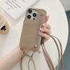 Crossbody Shoulder Strap Zipper Wallet Leather Case For iPhone 14 15 Pro Max 13 12 11 XS XR 8 7 Plus SE2025 Card Bag Purse Cover