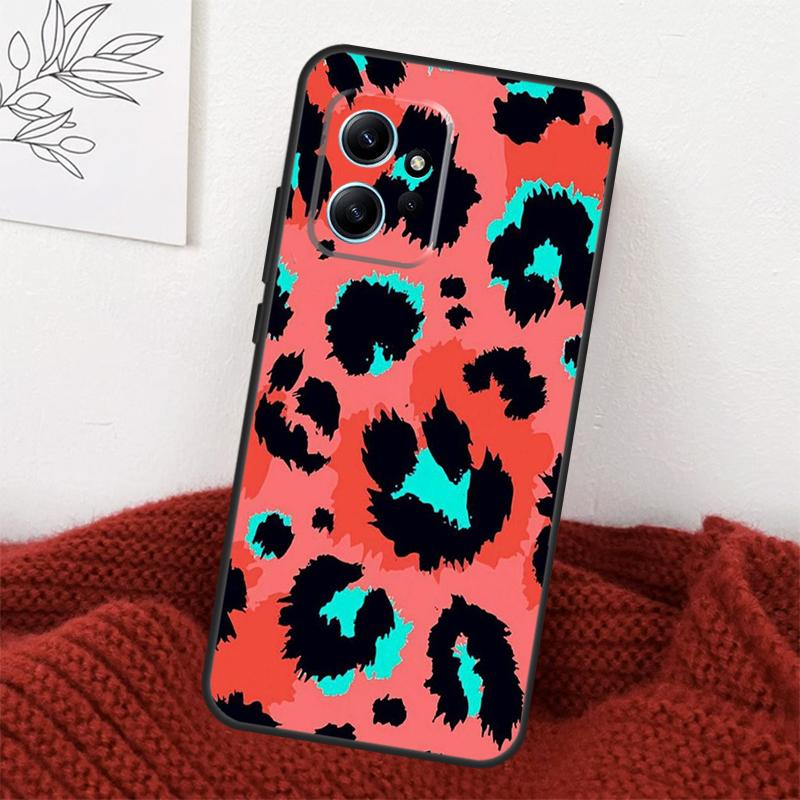 Leopard Skin Case For Xiaomi Redmi Note 14 13 10 11 12 15 Pro Plus Cover For Redmi 15 14C 12C 10C 13C 15C