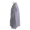 GUCCI [/Domestic Regular] 794903 GG Print Silk Long Sleeve Pajama Shirt/ tops Navy / grayUsed