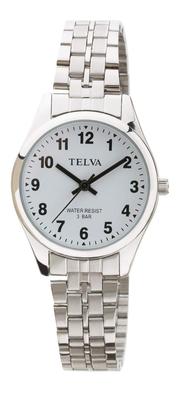 [Clefer] Analog Waterproof Metal Band Watch TE-AL148-WTS Women's Silver