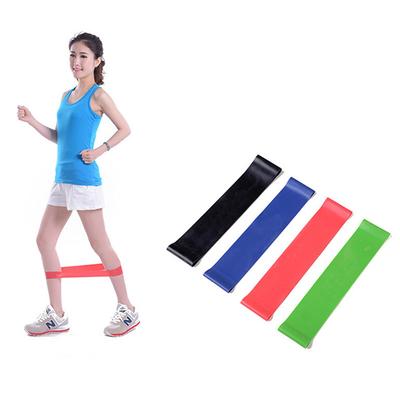 Unisex Stretch Fitness Elastic Latex Strap Exercise Workout Resistance Training Bands Leg Arm and Waist