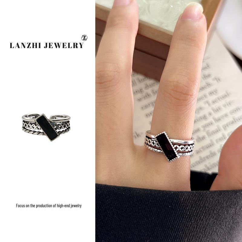 Inel Thai Argint pentru Femei, Stivuibil - Argint 925, Design de Nișă, Bijuterii Simple și Versatile