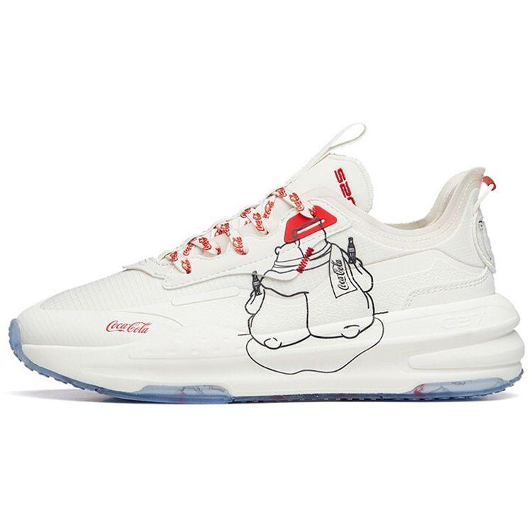 ANTA C37 x Coca Cola White Red Blue Women 922128081-9 36.5