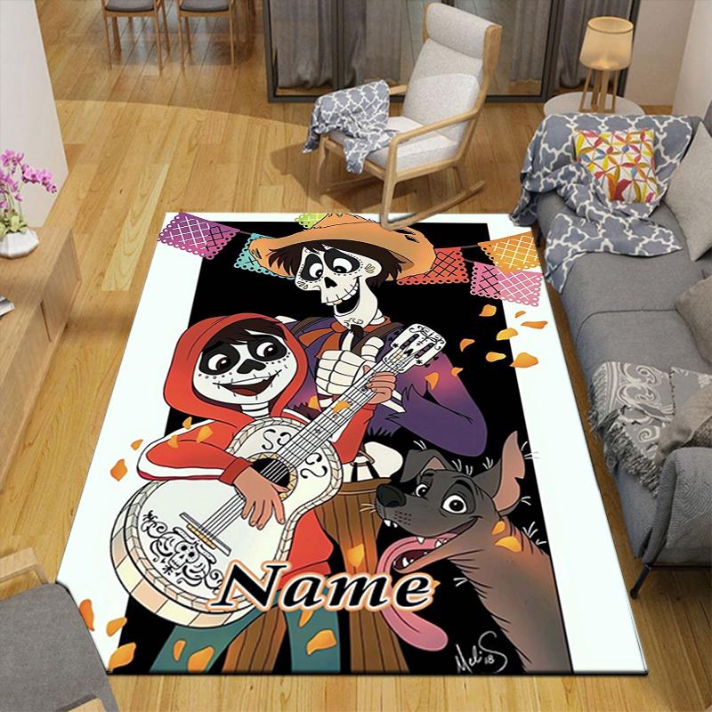 Custom 1Pc Day Dead Celebration Rug Office Carpet Indoor Outdoor Entrance Doormat Nonslip Soft And Comfortable Living Room D91626