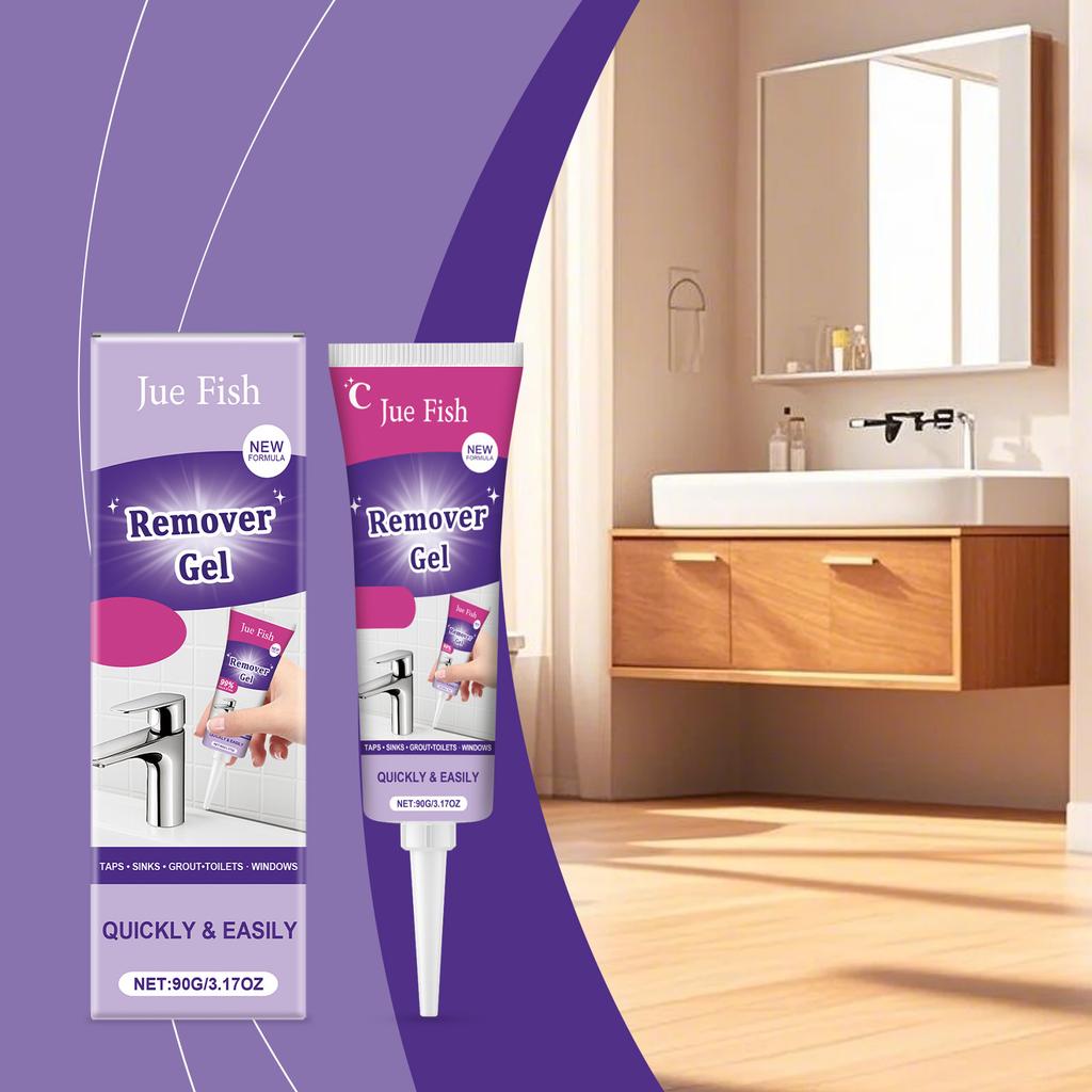 Jue Fish Multi-Purpose Cleaning Gel for Wall Floor Toilet Stain Remover Long-Lasting Gel Household Decontamination