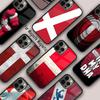 Denmark Flag Phone Magnetic Phone Case For APPLE iPhone 17 Air 16 14 13 12 Pro Max 15 Plus Wireless Charge With MagSafe Cover