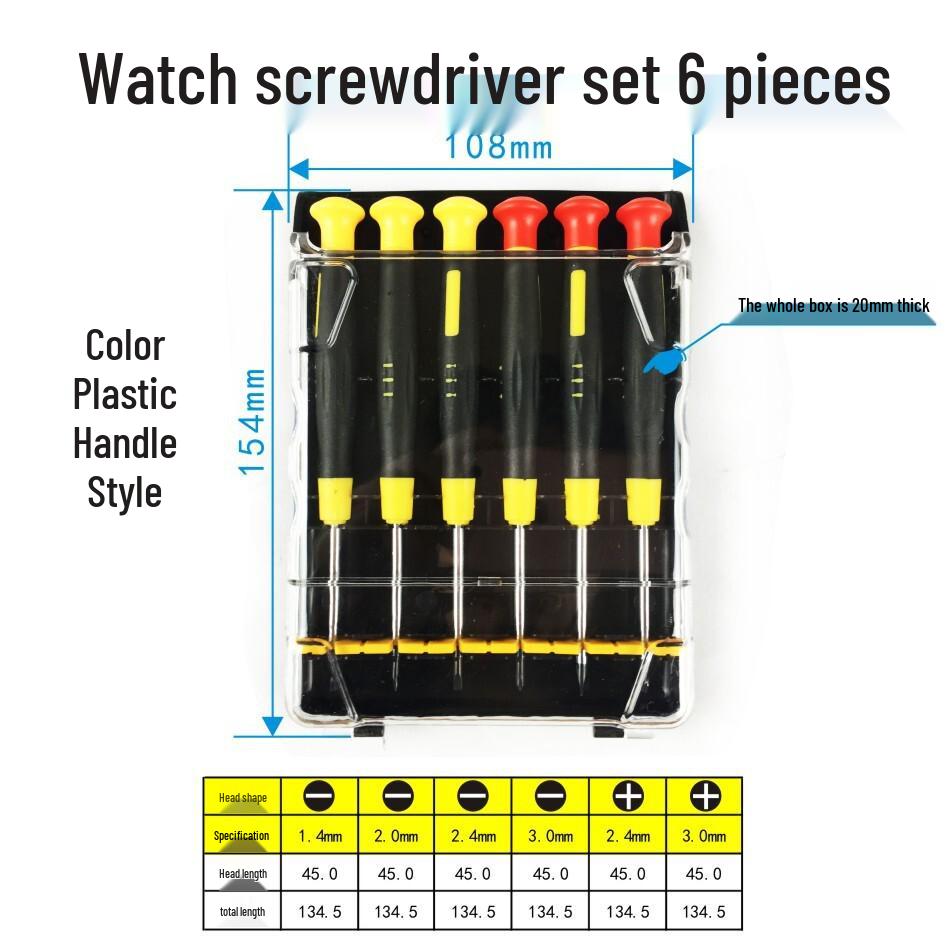 Jiuli Precision Screwdriver Set for Watches and Glasses