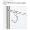 Muji Stainless Steel HookSmall 3 PiecesDiameter 12.5cm Silver