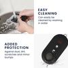 kwmobile Key Cover Fiat Lancia 3-Button Foldable Car Key Compatible