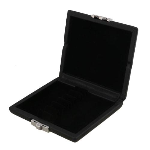 Yibuy Oboe Reed Box for 6 Reeds, 9.2 x 7.8 x 2cm, Black