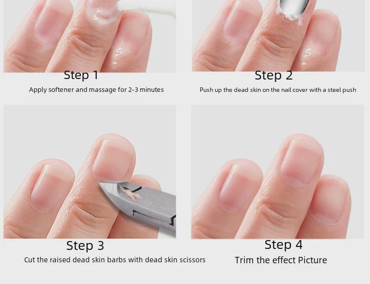 Xin's Professional Manicure Nail Scissors - Nail Scissors, Special Toenail Scissors, Dead Skin Removal Tools