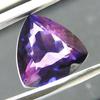 Natural Purple Tanzanite Loose Gemstone 4.80 Ct Blue Trillion Cut for Jewelry Making and Crafts