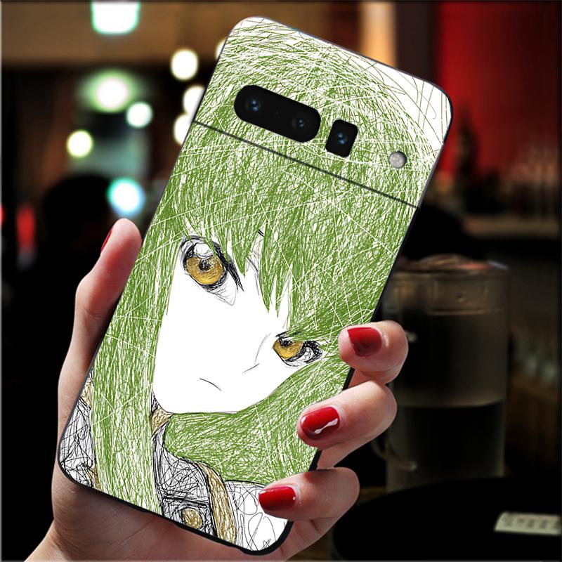 For Google Pixel 10 9 Pro XL Silicone Phone Soft Case For Google Pixel 9A 8A 7A 6A 5 Cover Shell Code Geass Cc Lelouch