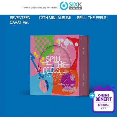 12th Mini Album 'SPILL THE FEELS' (CARAT ver/+Online Benefit)