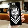Motocross Metal Mulisha Soft Phone Case For iPhone 15 16 17 Air 14 Pro Max 16E Plus 13 12 Mini Plating Anti-Fall Fundas