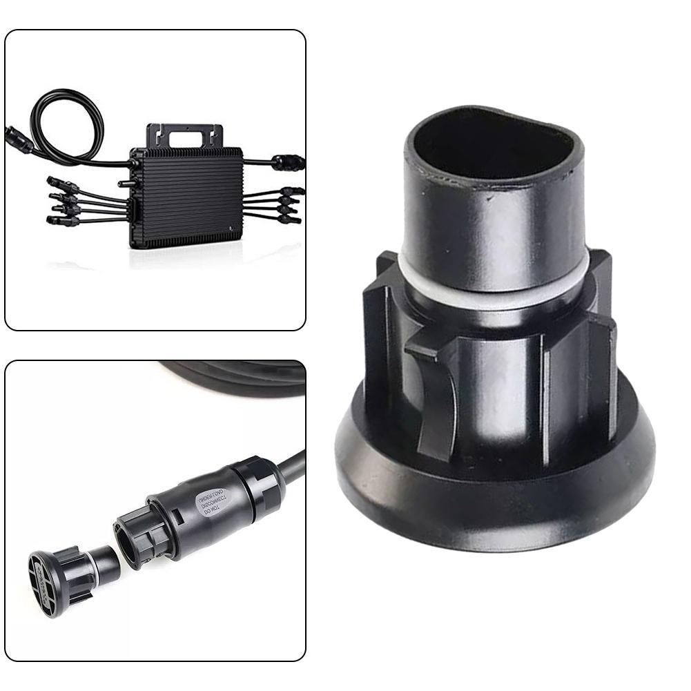 For Single-phase Inverter End Cap End Cap Plastic Solar End Cap UL94-V0 For Betteri BC01 Connection New Useful
