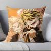 T-Tokyo r-Revengers Anime Pillow Case Anti-dustmite Pillowcase Invisible zipper silky short plush Sofa cushion cover