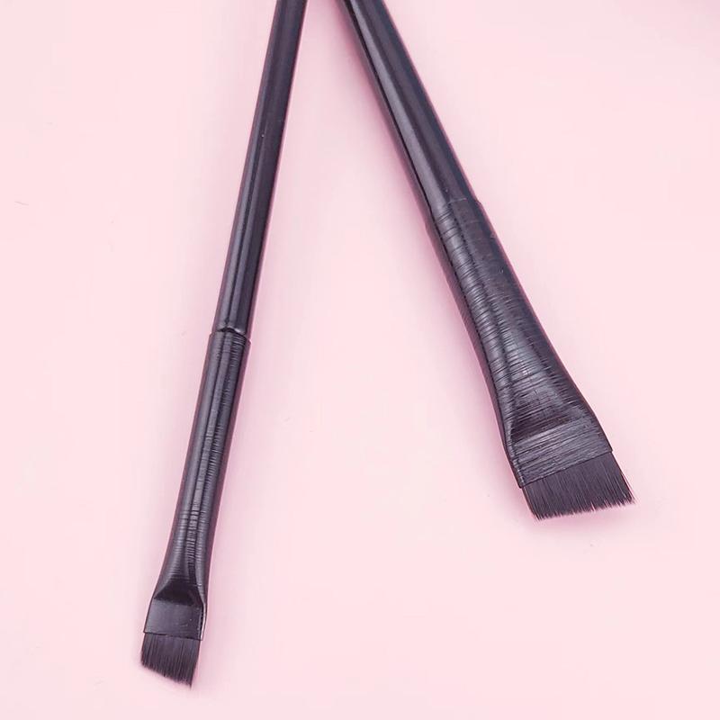 Eyebrow Contour Brush Eyebrow Eyeliner Brush Portable Small Angled Eyebrow Brush Female Makeup Tool