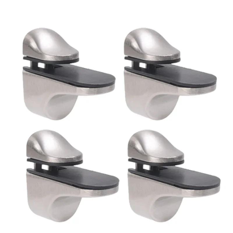 

3/1 шт. Регулируемый держатель для стеклянной полки, зажим, кронштейны для ванной комнаты, держатель для деревянных полок, кронштейн для полки для стекла 1PCS