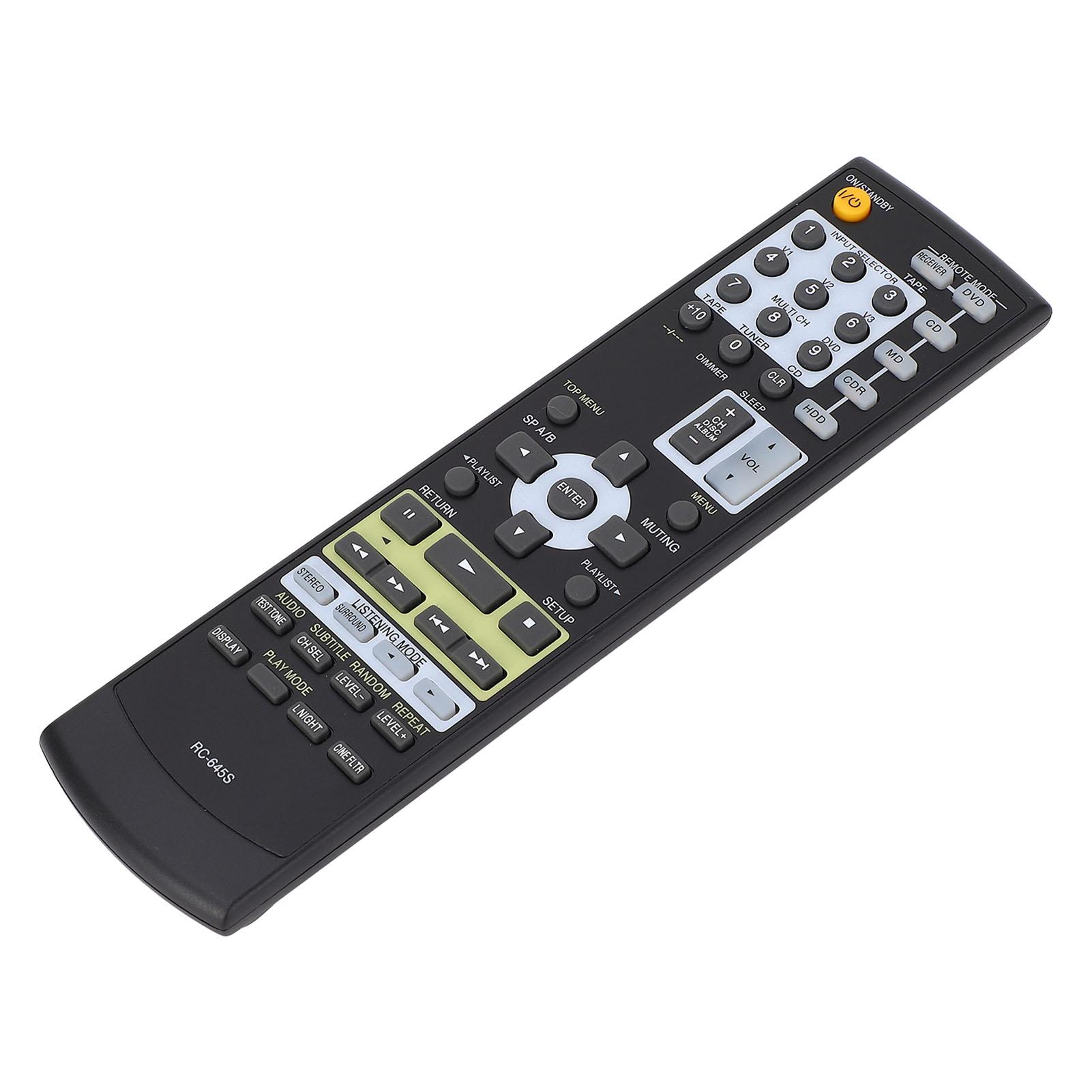 

Remote Control Fast Response Comfortable Grip for AV Receiver HT‑S4100 HT‑S4100S TX‑SR304 HT‑SR700