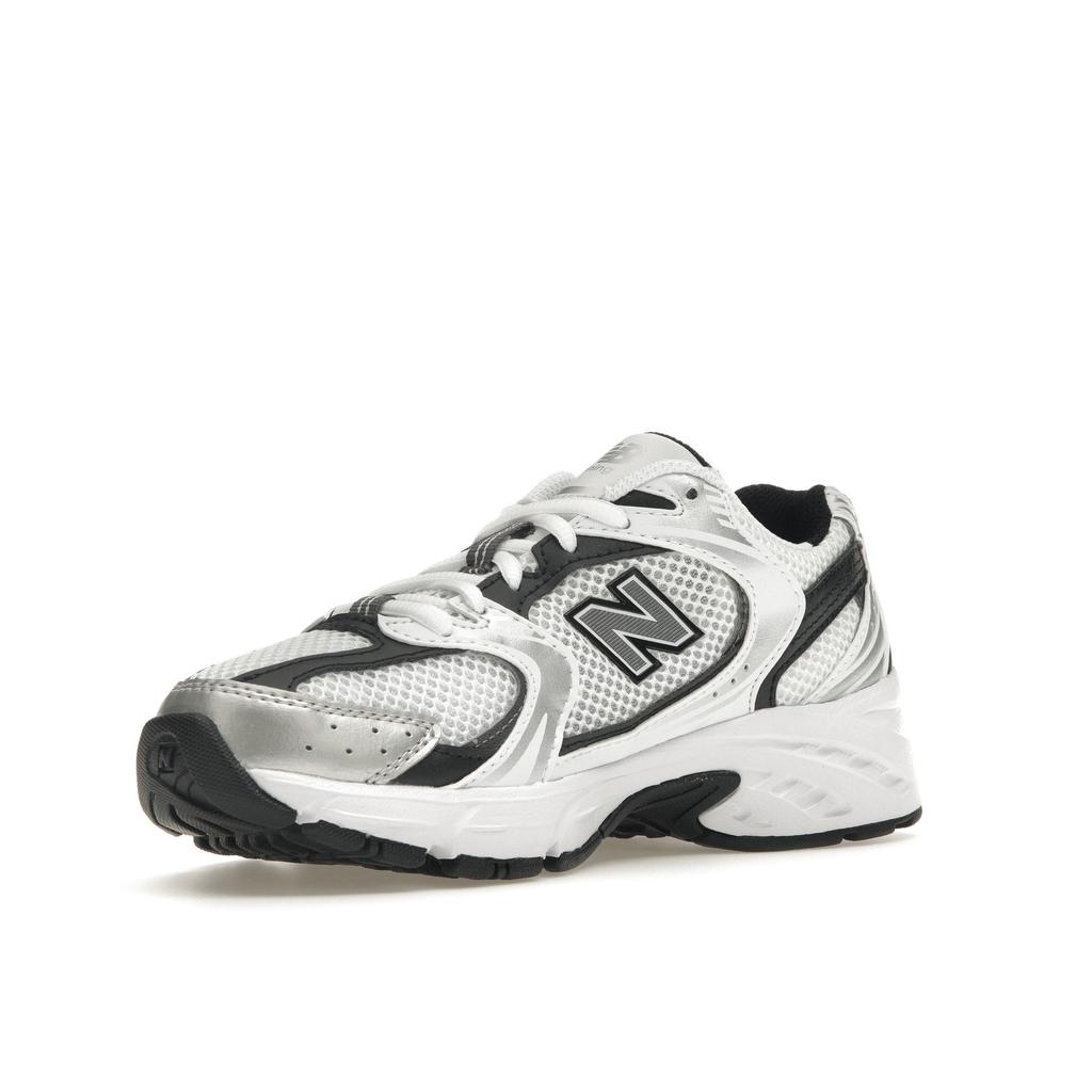 New Balance 530 White Silver Metallic Black MR530LB