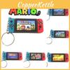 Super Mario Modelo de Console de Jogo Switch Chaveiro Pingente Argola de Chave Para Crianças Presentes Natal