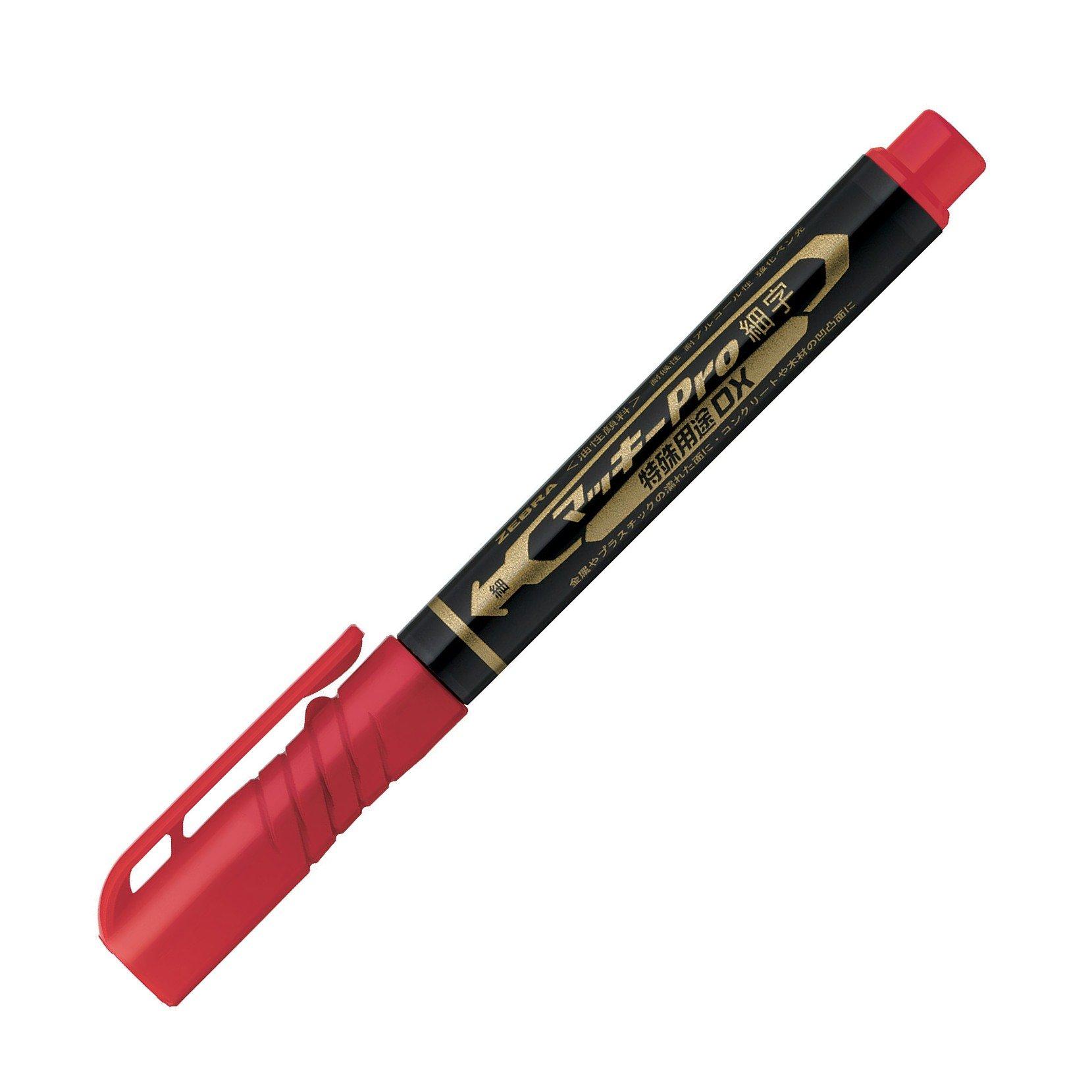 

ZEBRA Oil Pen Mackie Pro Fine Point Special Purpose DX Red 10 Pieces B-YYSS10-R