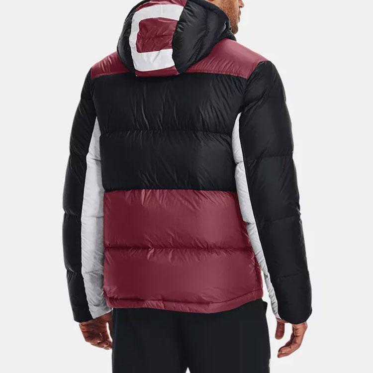 Under Armour Jachetă de puf țesută impermeabilă de antrenament Bărbați Jachetă Roșu 1364895-626