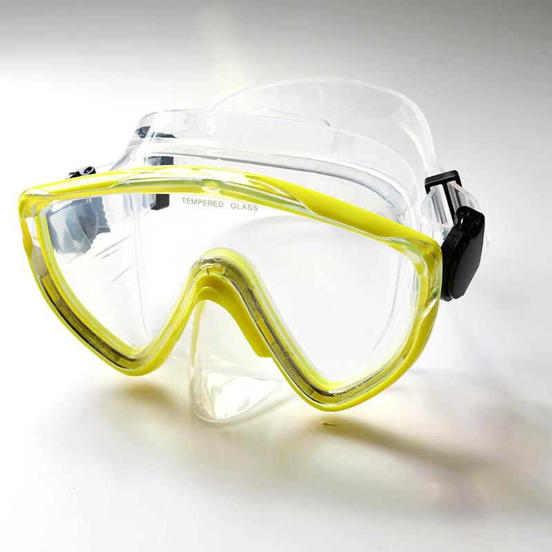 YBLKJ M1019S HD Liquid Silicone Diving Snorkeling Mask