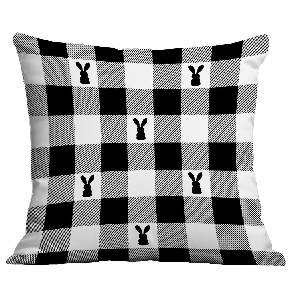 Easter Pillow Case Home Sofa Pillow Living Room Ornament Printed Rabbit Pillow Premium Durable Quality Useful Practical