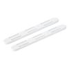 White Slides Closet Slides Multifunctional Non Perforated Bin Tracks Slide Self-Adhesive Strip Replacement Drawer Sliding Rails