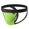 Mens Sexy Thongs G String Ice Silk Underwear Open Butt Lingerie High Elastic U Convex Pouch Underpants Bikini Underwear