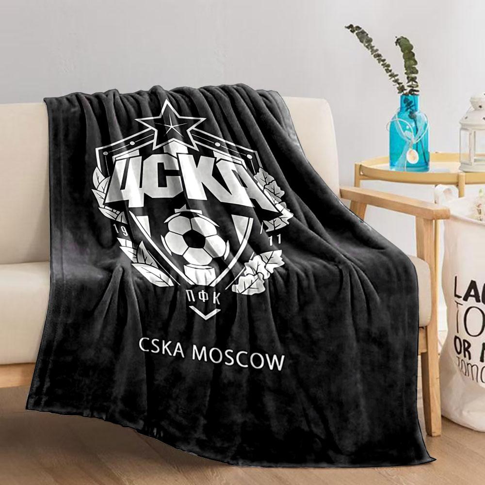 CSKA Moscow Football Logo Blanket for all seasons blanket lunch break throw gift